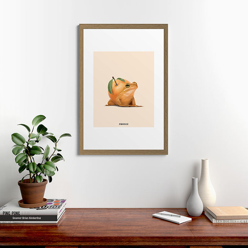 Fronge Framed Art Print