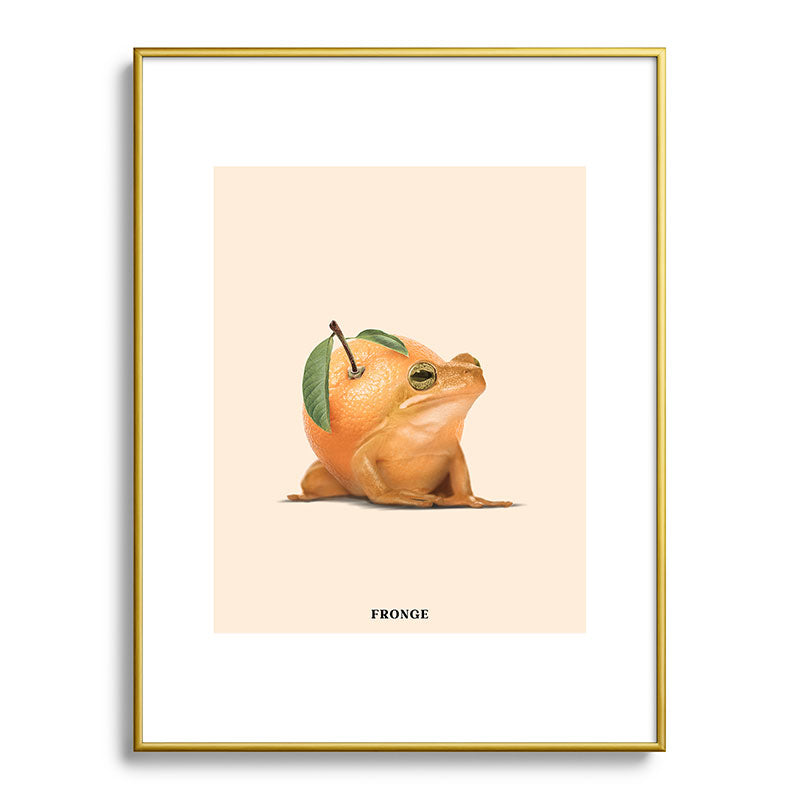 Fronge Framed Art Print