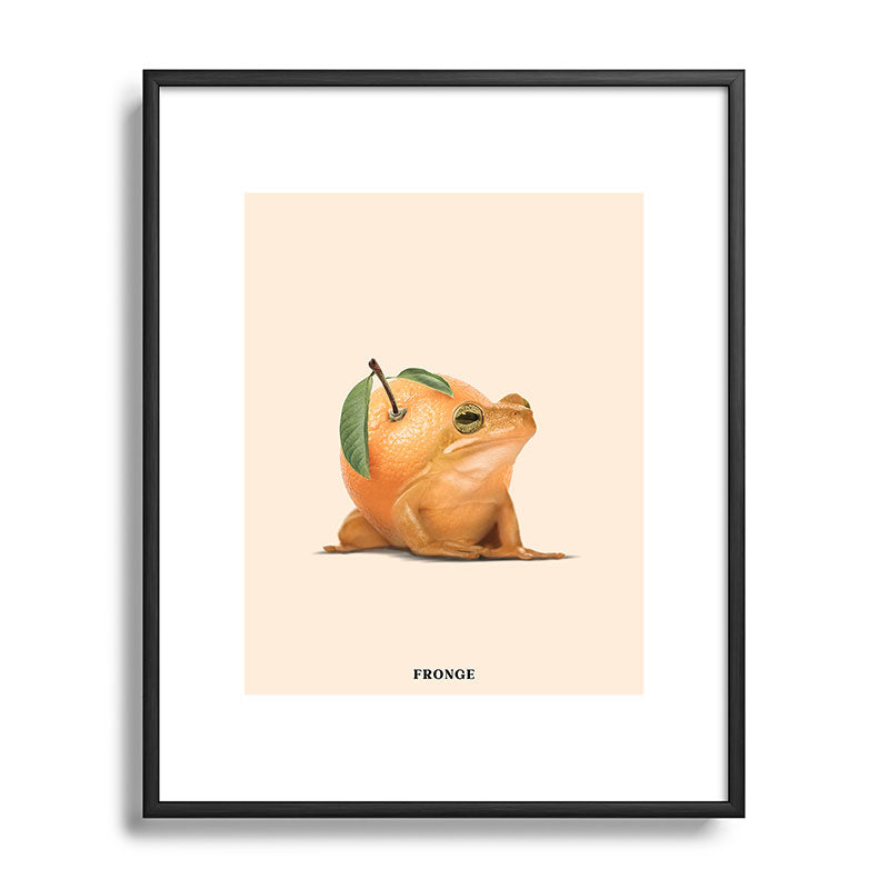 Fronge Framed Art Print