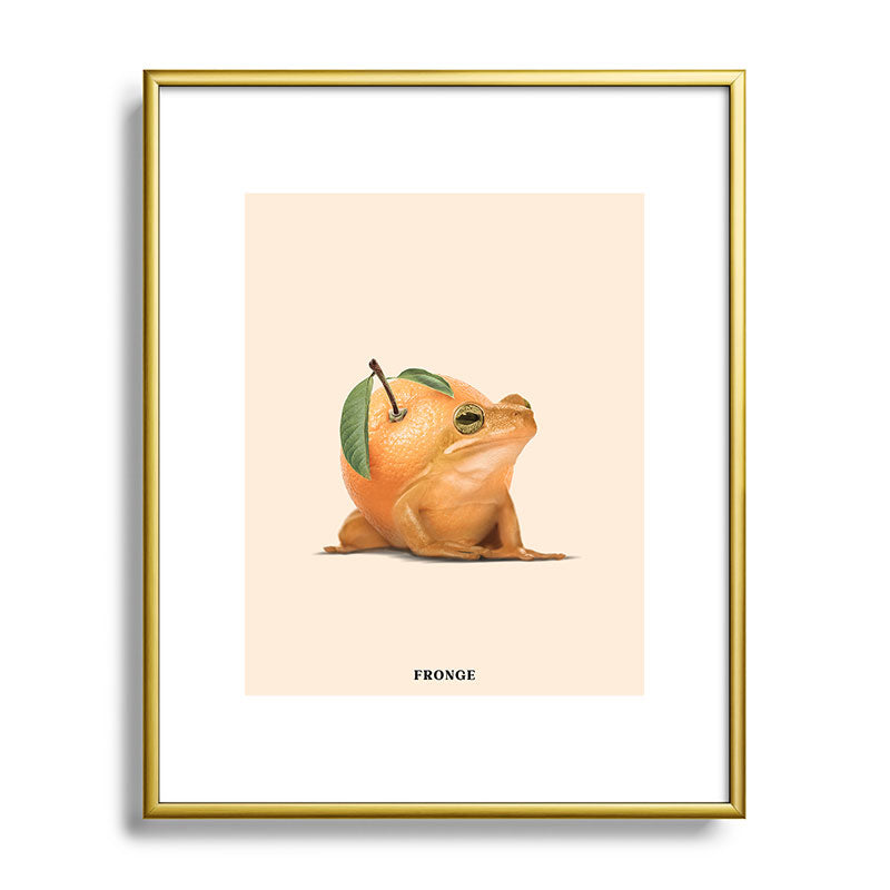 Fronge Framed Art Print