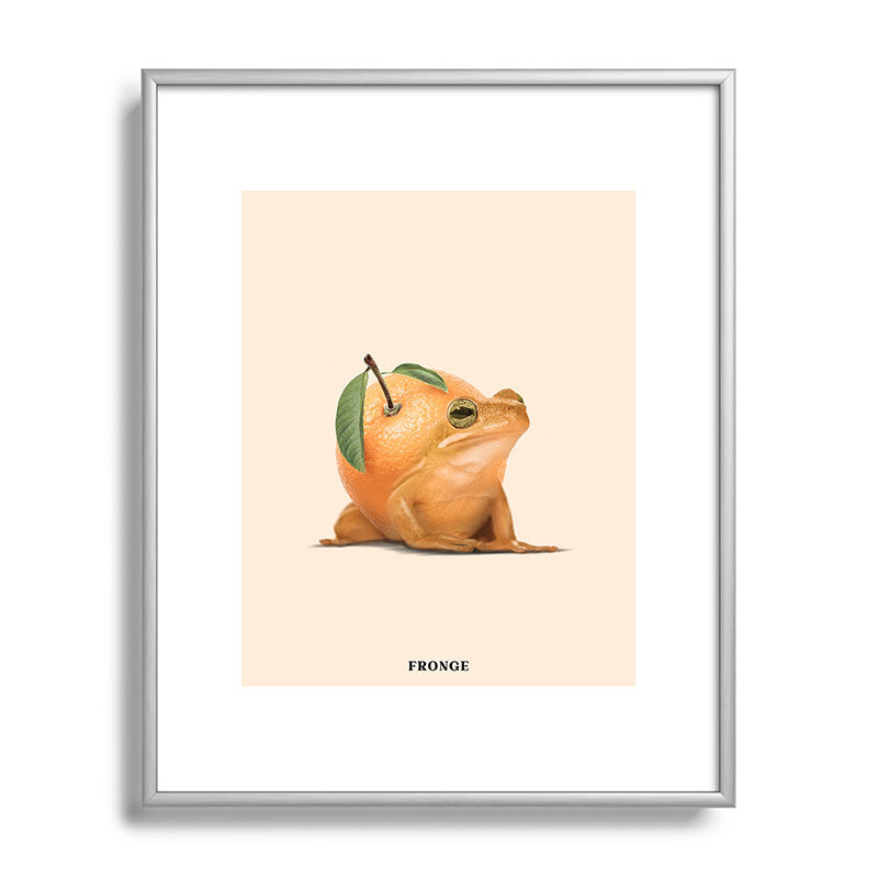 Fronge Framed Art Print