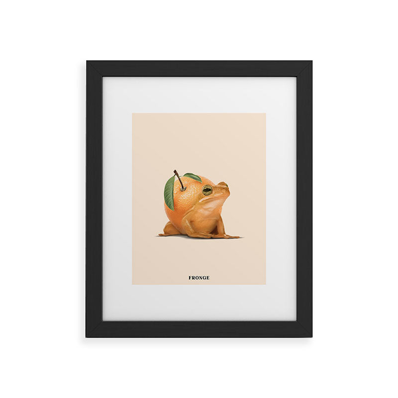 Fronge Framed Art Print