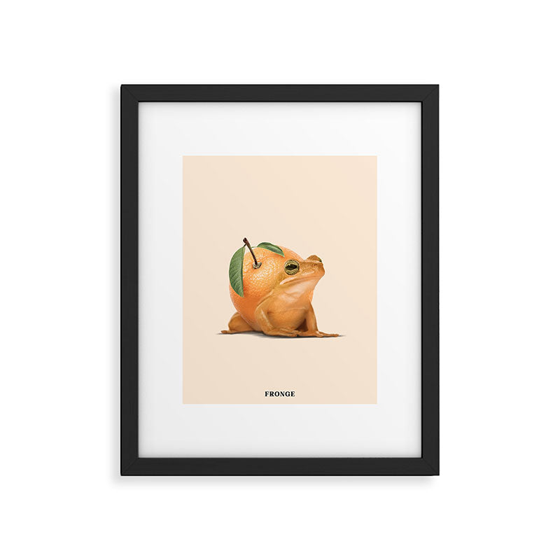 Fronge Framed Art Print