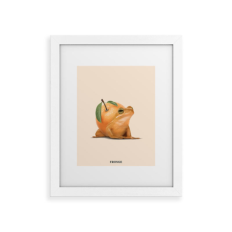 Fronge Framed Art Print