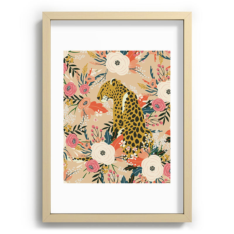 Simba Cheetah Prints Framed Art Print