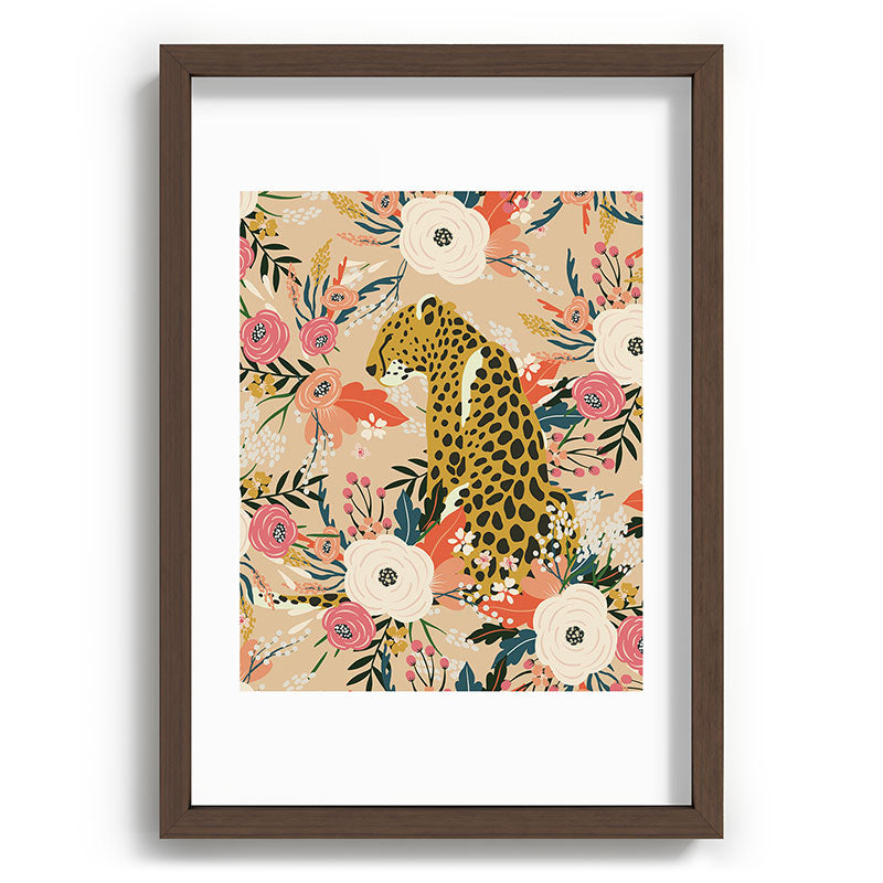 Simba Cheetah Prints Framed Art Print