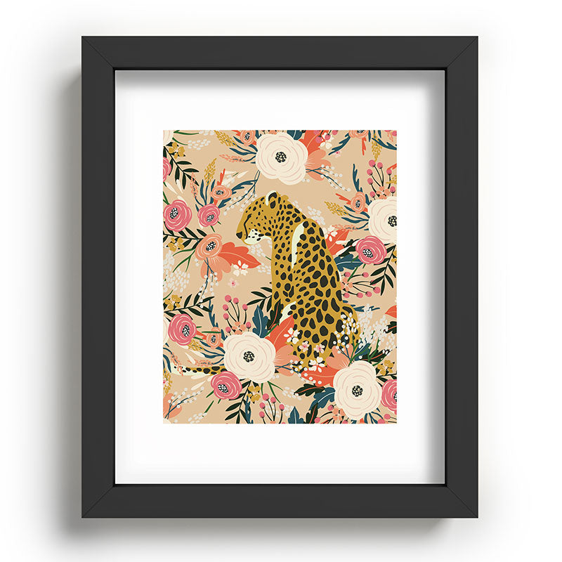 Simba Cheetah Prints Framed Art Print