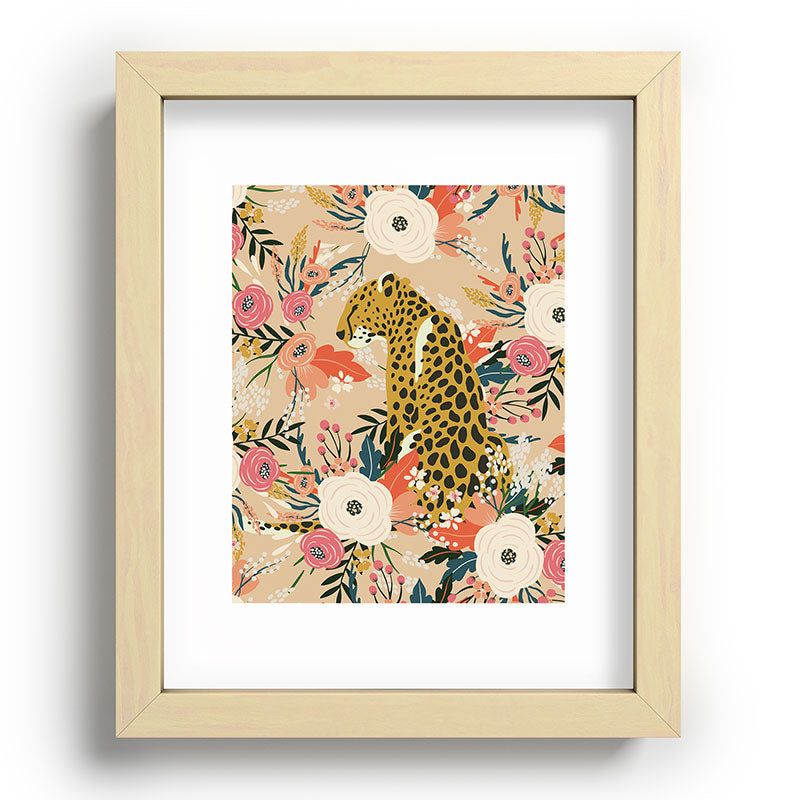 Simba Cheetah Prints Framed Art Print
