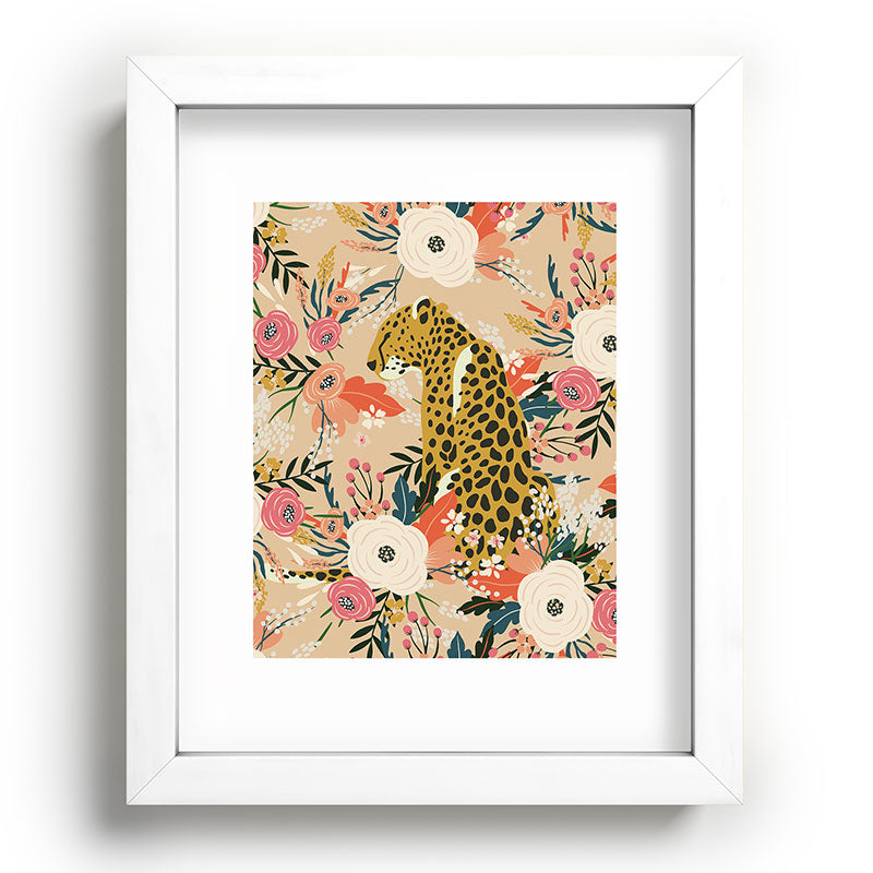 Simba Cheetah Prints Framed Art Print