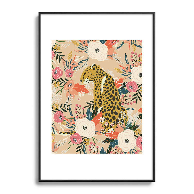 Simba Cheetah Prints Framed Art Print
