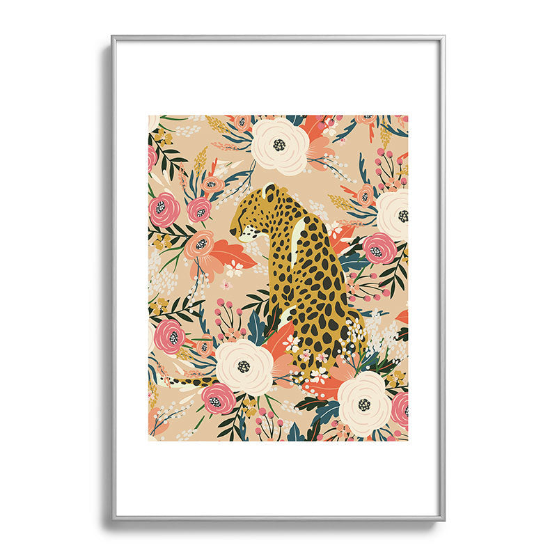 Simba Cheetah Prints Framed Art Print