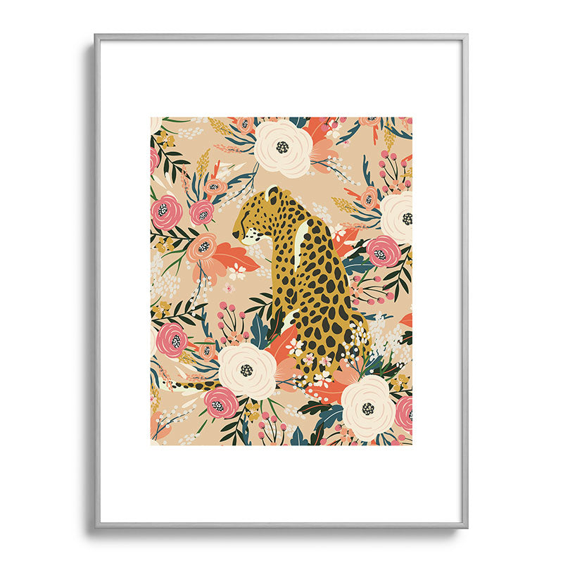 Simba Cheetah Prints Framed Art Print