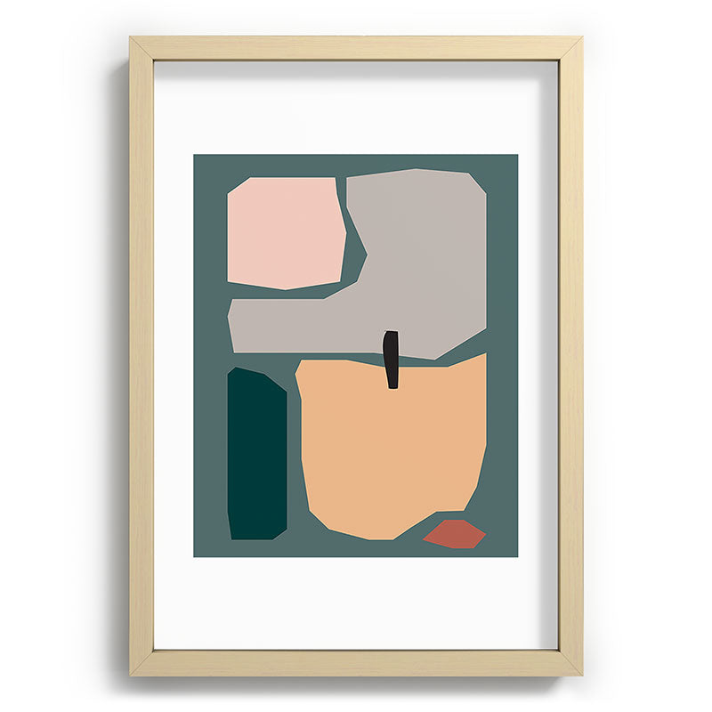// Shape study #20 Framed Art Print