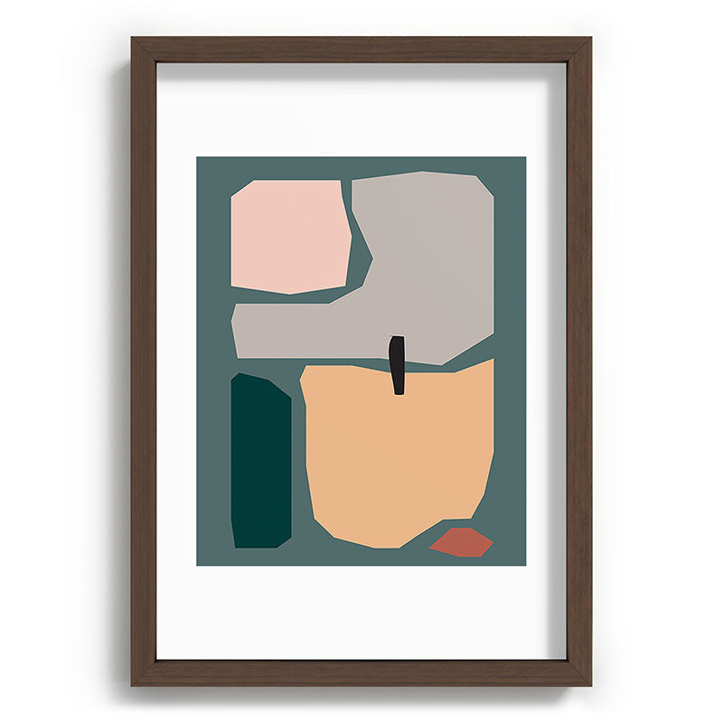 // Shape study #20 Framed Art Print