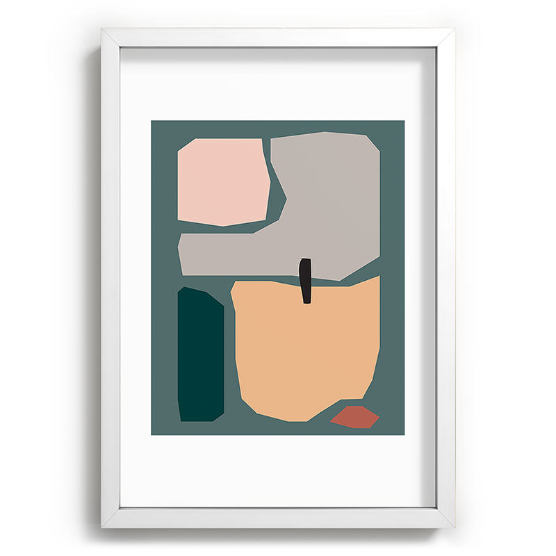 // Shape study #20 Framed Art Print