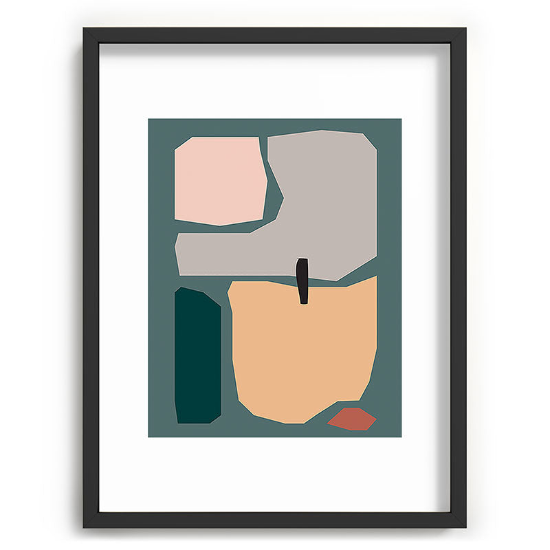 // Shape study #20 Framed Art Print