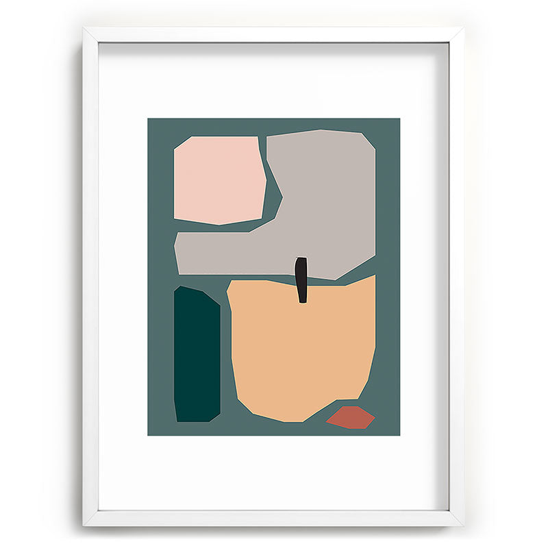 // Shape study #20 Framed Art Print