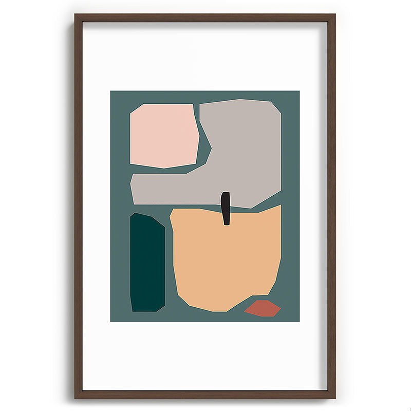 // Shape study #20 Framed Art Print