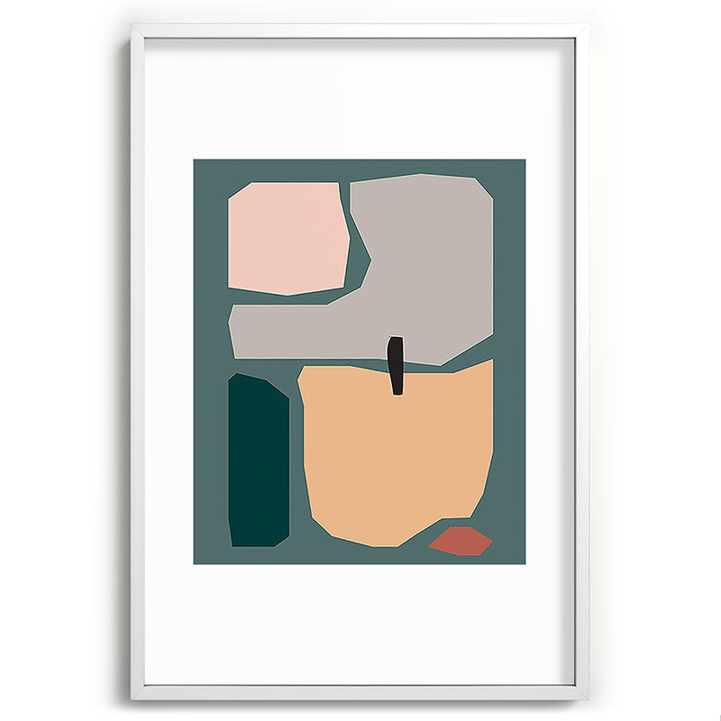 // Shape study #20 Framed Art Print