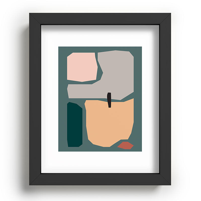// Shape study #20 Framed Art Print