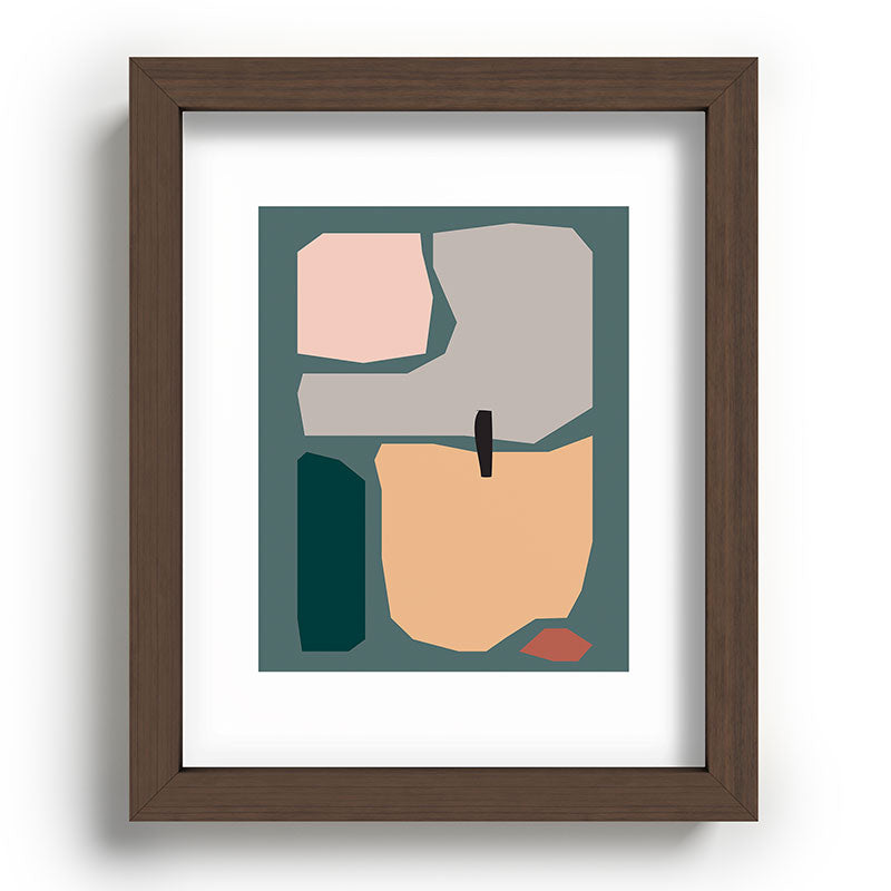// Shape study #20 Framed Art Print