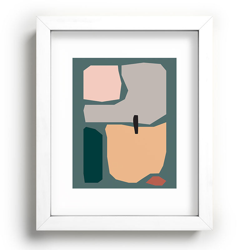 // Shape study #20 Framed Art Print