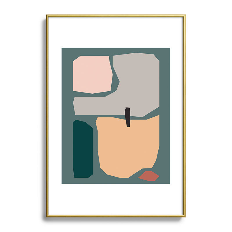 // Shape study #20 Framed Art Print