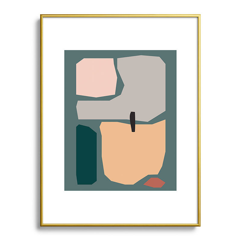 // Shape study #20 Framed Art Print