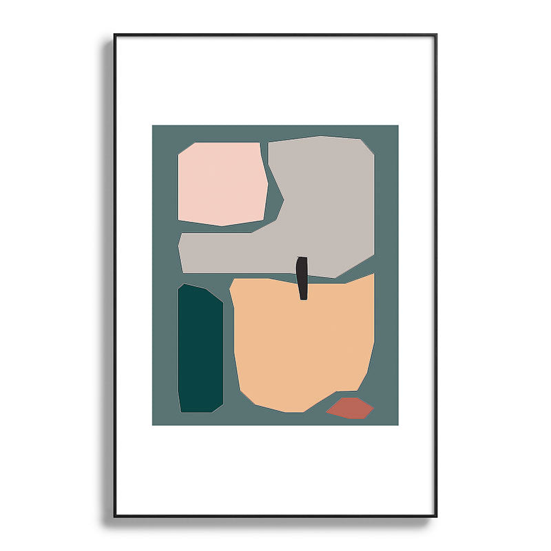 // Shape study #20 Framed Art Print