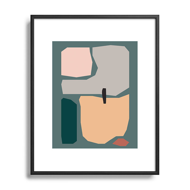 // Shape study #20 Framed Art Print