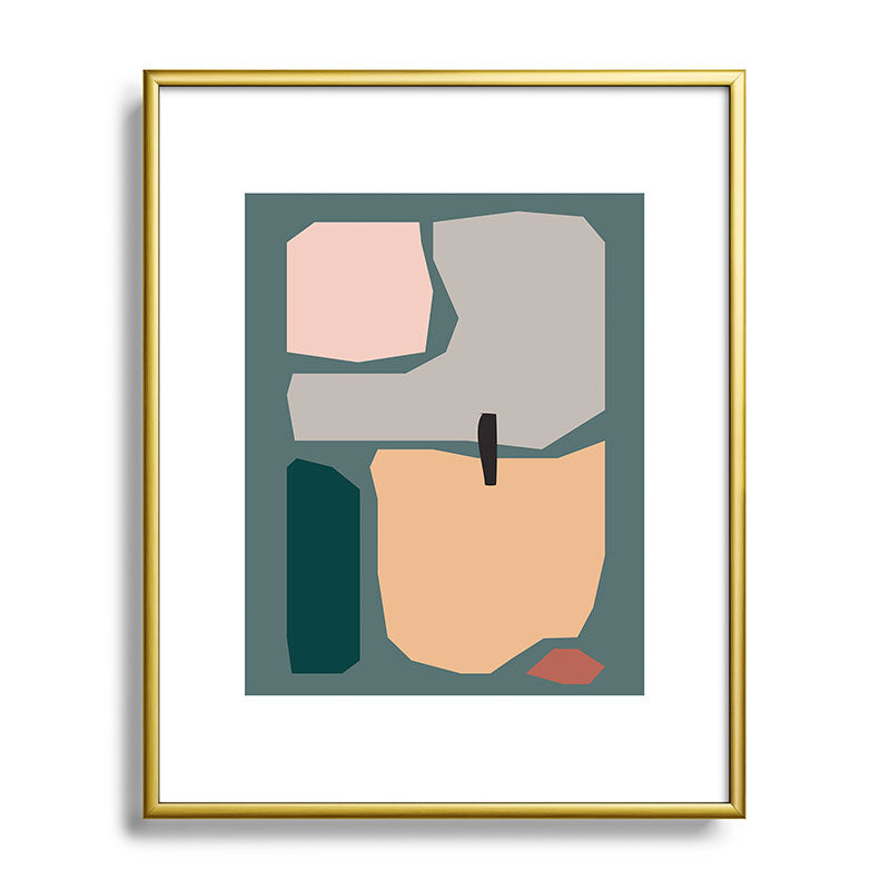 // Shape study #20 Framed Art Print