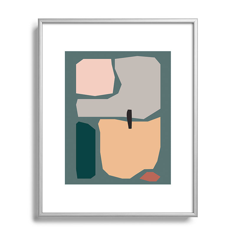 // Shape study #20 Framed Art Print