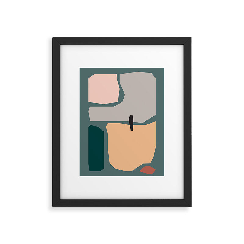 // Shape study #20 Framed Art Print