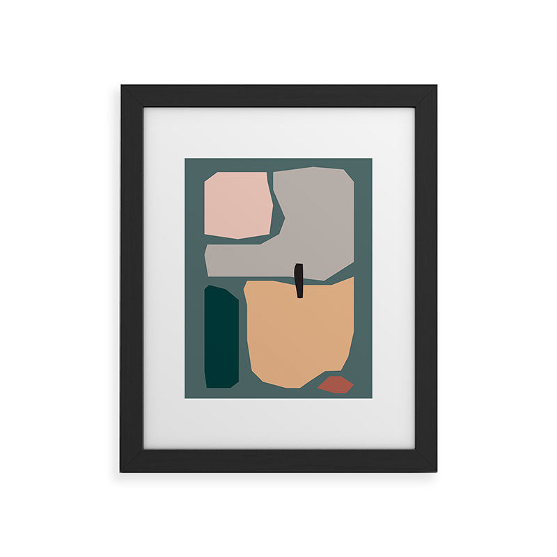 // Shape study #20 Framed Art Print