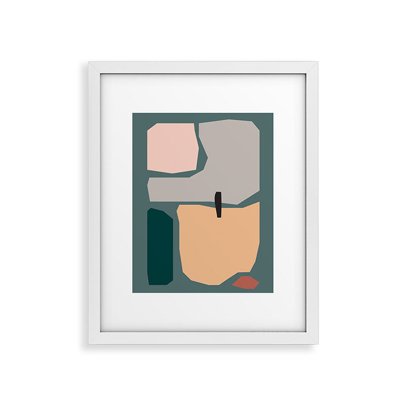 // Shape study #20 Framed Art Print
