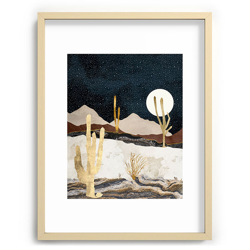 Desert View Framed Art Print