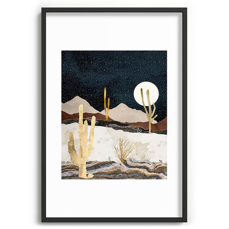 Desert View Framed Art Print