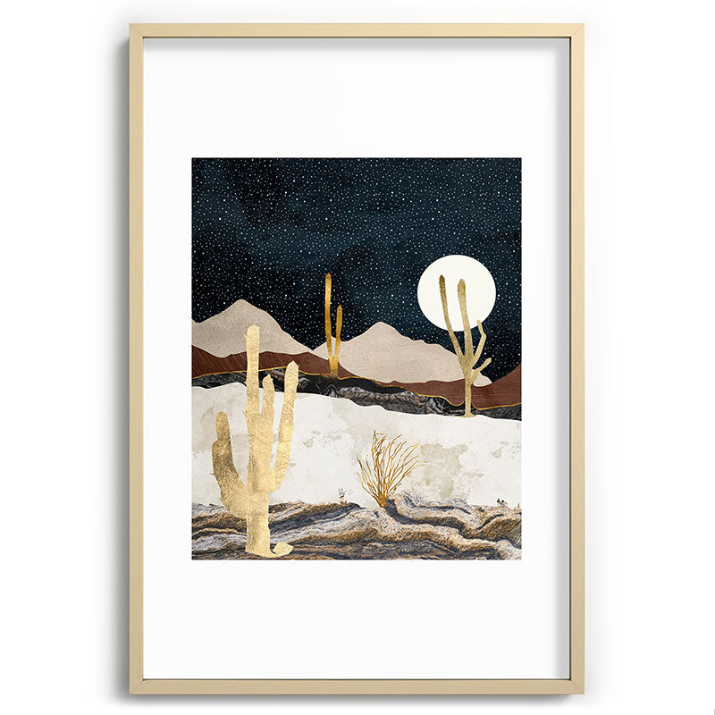 Desert View Framed Art Print
