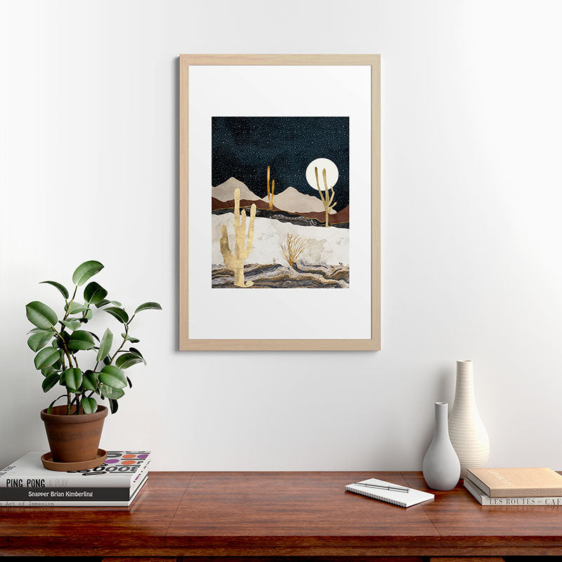 Desert View Framed Art Print