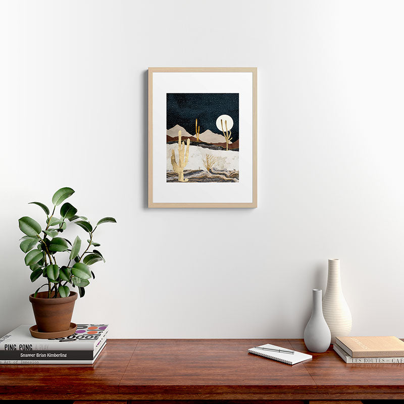 Desert View Framed Art Print