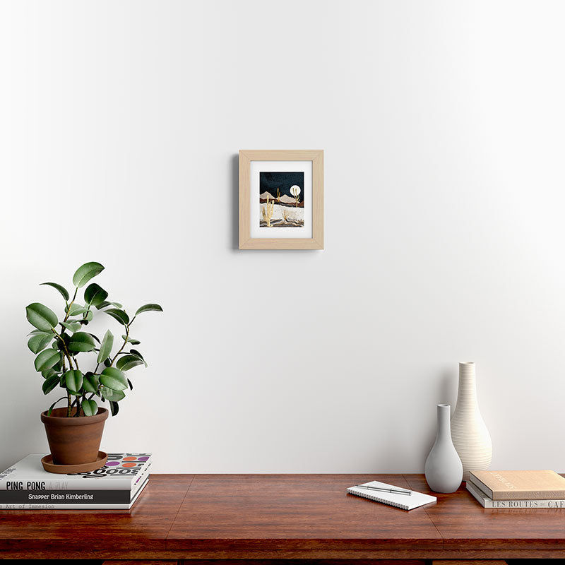 Desert View Framed Art Print
