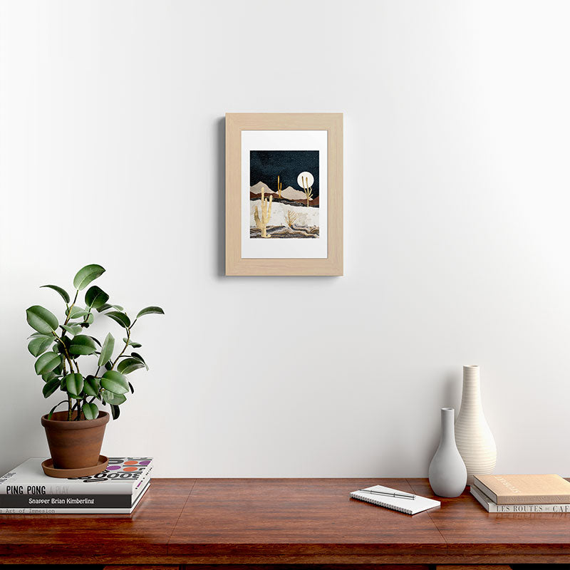 Desert View Framed Art Print