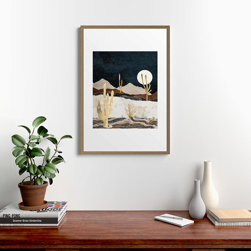 Desert View Framed Art Print