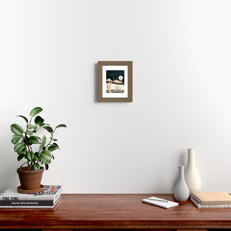 Desert View Framed Art Print