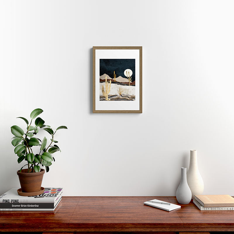 Desert View Framed Art Print