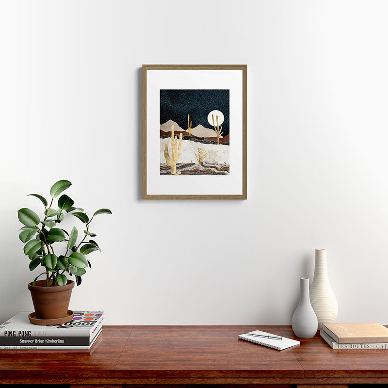 Desert View Framed Art Print