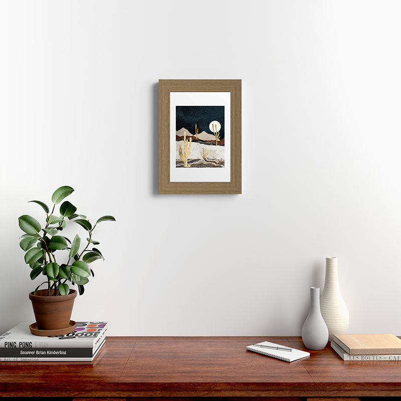 Desert View Framed Art Print