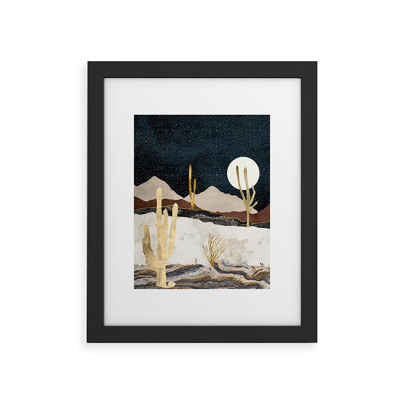 Desert View Framed Art Print