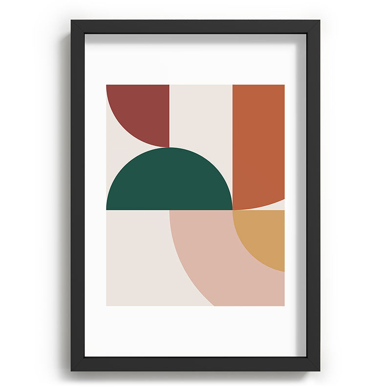Abstract Geometric 12 Framed Art Print