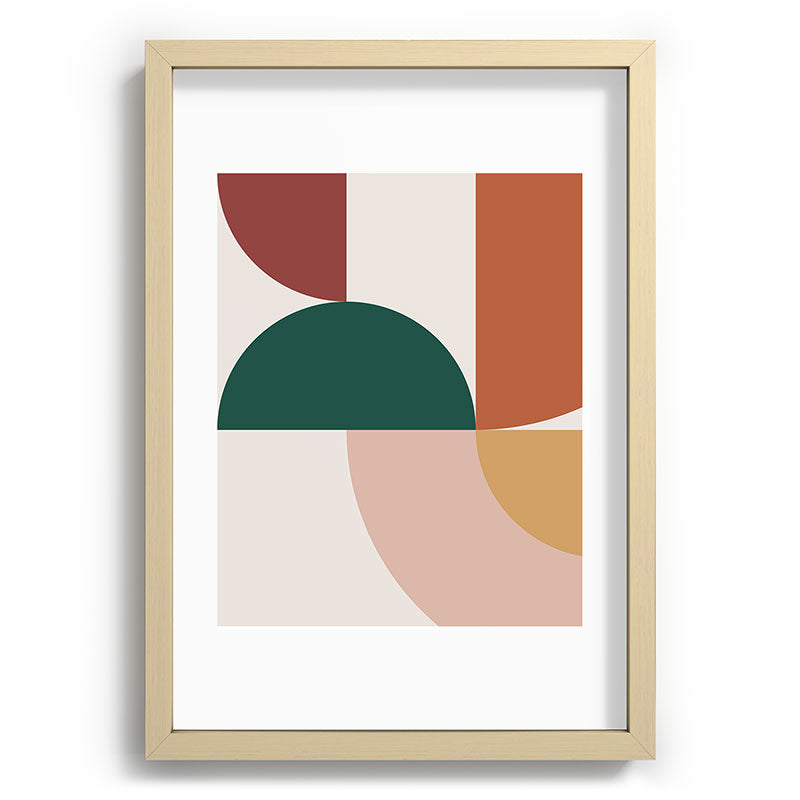 Abstract Geometric 12 Framed Art Print